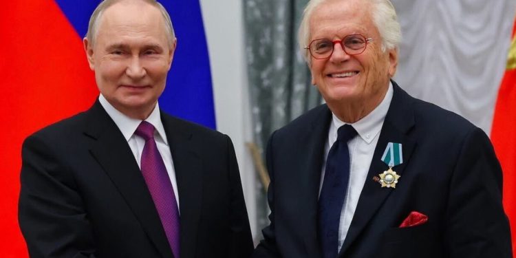 Nijemac primio u Moskvi orden od Putina: Ljutite reakcije iz Njemačke