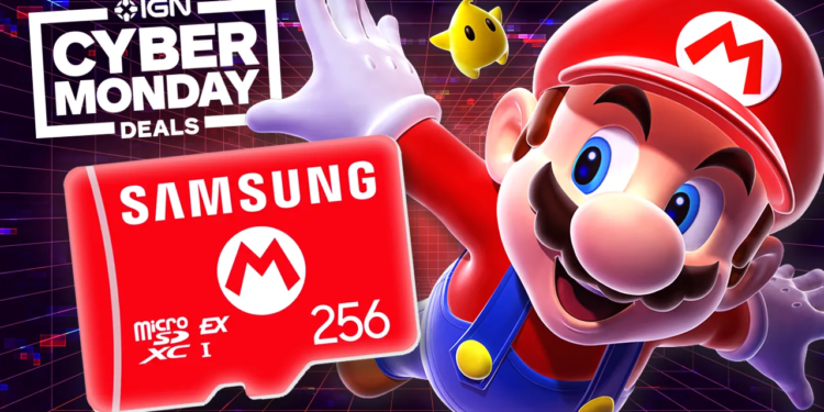 Nintendova službena Cyber ​​Monday rasprodaja Switch 2 MicroSD Express kartica već je aktivna
