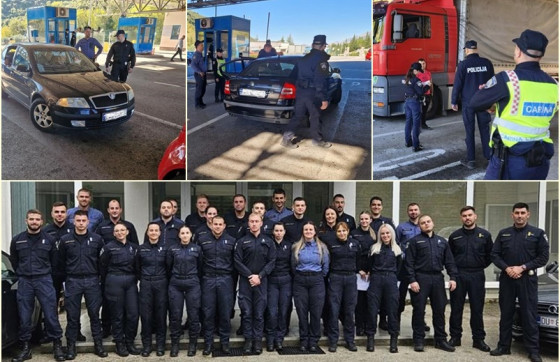 Nove snage na granici: U Kuparima završena obuka 28 policijskih službenika (FOTO)
