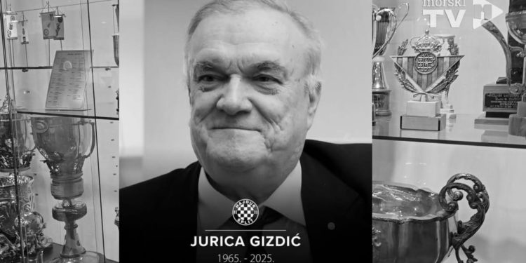 PREMINUO JURICA GIZDIĆ Utjelovljenje Hajduka i hrvatskog sporta