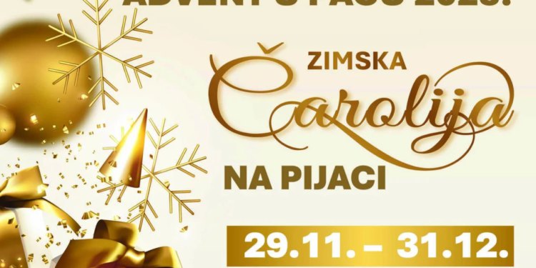 Počinje zimska čarolija u Pagu na Pijaci od 29. studenog do 31. prosinca