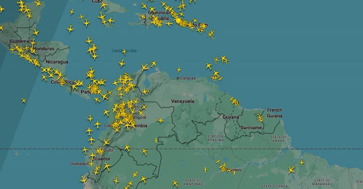 Praćenje leta prikazuje zračni prostor Venezuele nakon što je Trump naredio gašenje | Vijesti