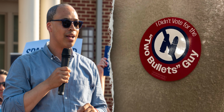 Republikanci iz Virginije napadaju Jaya Jonesa naljepnicama skandala na dan izbora