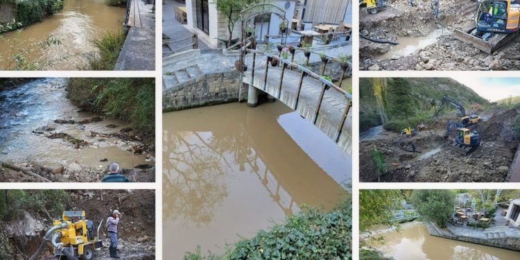 Rijeka Žrnovnica se pretvorila u blato. Doznali smo što se događa: “Ovo nema značajan utjecaj na okoliš, nego je kratkotrajna posljedica radova”