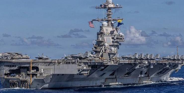 Rusi danima prate američki nosač aviona u Karipskom moru