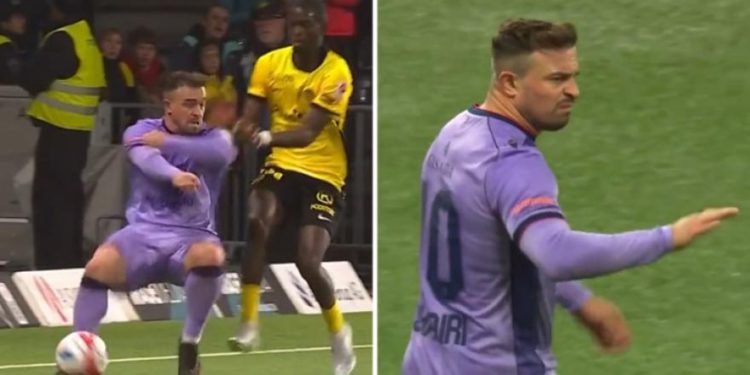 Shaqiri izgubio glavu: laktom protivnik, ali sudac…