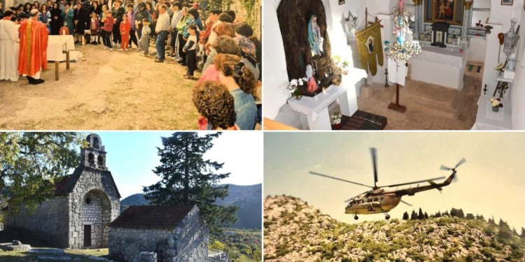 Sjećanje na akciju Jezerac: Staševčani ‘u paketu’ obnovili tri crkve u brdu, pomagao im je helikopter HRZ-a, ali i mazge