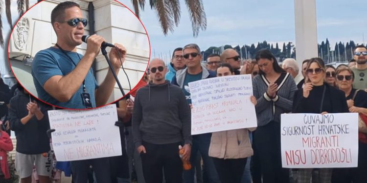 Slabo posjećen prosvjed zbog stranih radnika u Splitu