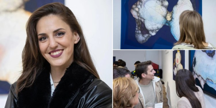 Slobodna Dalmacija – Cijeli grad ‘bruji’ o ovoj mladoj splitskoj slikarici! Stvorila se neviđena gužva na izložbi; nama je istresla dušu