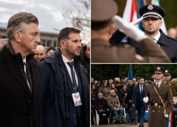 Slobodna Dalmacija – FOTO Šuta uz bok Plenkoviću korača Vukovarom; sve pršti od emocija u Koloni sjećanja, prizori su impresivni