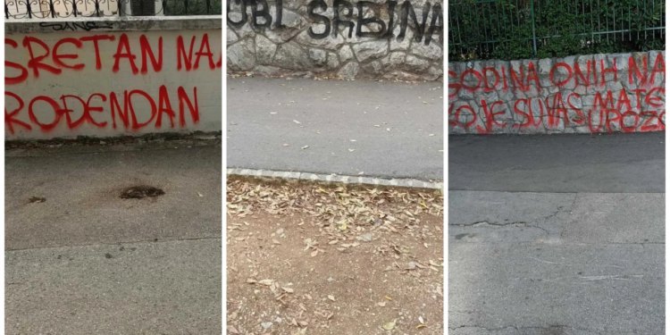 Slobodna Dalmacija – VIDEO Splitski zidovi opet postali poprište uvredljivih grafita, zna se i tko stoji iza njih, sami su se pohvalili…