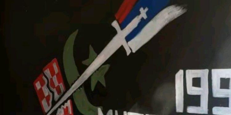 Srpski grafit u Hercegovini razbjesnio Hrvate: ‘Slave mitomanske pobjede’