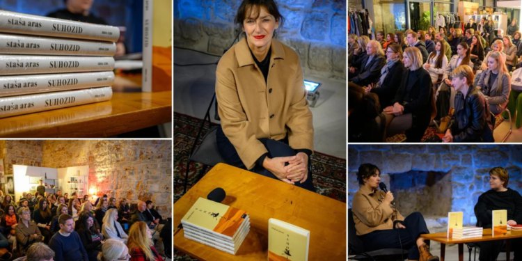 Staša Aras predstavila knjigu ‘Suhozid’: ‘Nisam ga provela u Drugom svjetskom ratu, ali ovo je roman o mom djetinjstvu! Htjela sam pisati o ljudima iz srednjeg građanskog sloja i o El Shattu…