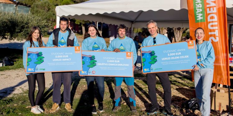 Studenac na novoj ekološkoj akciji donirao dodatnih 15 tisuća eura partnerskim udrugama