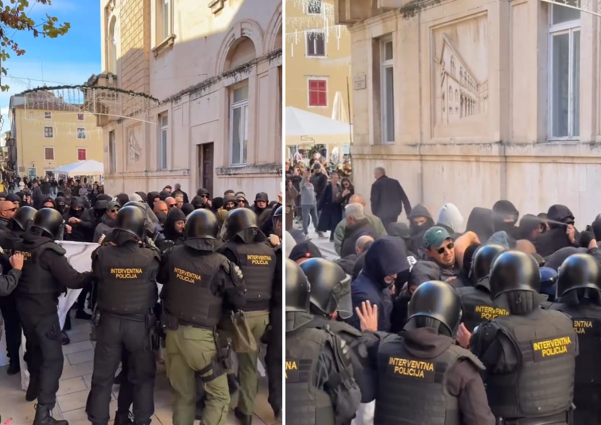 Zadarski gradonačelnik osudio divljaštvo: "Sloboda govora zajamčena, ako to dovodimo u pitanje, to znači da iz raznih totalitarnih sistema nismo naučili ništa!"