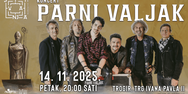 Trogir slavi Dan grada uz Parni valjak: Više od deset dana kulturnog programa i vrhunske zabave!