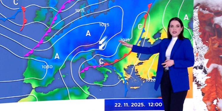 U Hrvatskoj pada snijeg, meteorologinja pokazala što nas čeka do idućeg tjedna: ‘Kreće u ponedjeljak’