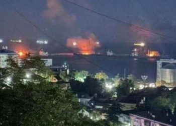 Ukrajinci pogodili ruski naftni terminal na Crnom moru: Pogledajte kako to rade domaćim proizvodom