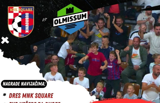 Utakmica i nagrade u Gospinom polju: Square večeras dočekuje Olmissum