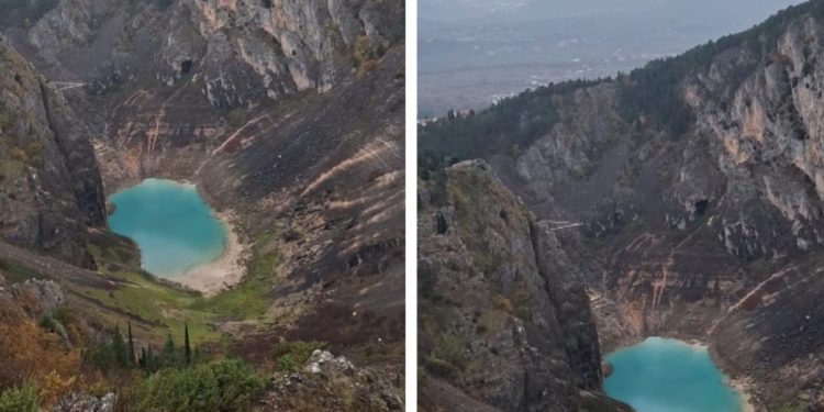 VIDEO Ovako danas izgleda Modro jezero u Imotskom!