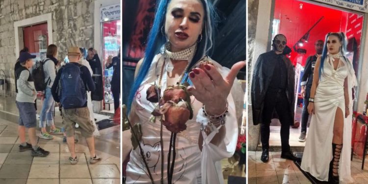 VIDEO Vampirica Olja otvorila Vampirski muzej u Splitu: “Ovo je muzej ljubavi, vjere, kreativnosti i inspiracije”