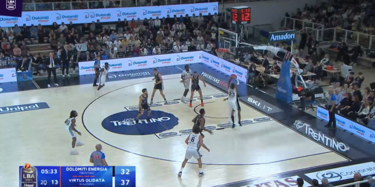 Virtus preplavljen Trentom! Izazov između braće Niang je Saliouov: vrhunci