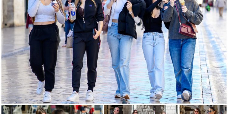 Zakoračili smo u studeni, a temperature ni blizu hladnoći: Na Stradun su danas sišli ljubitelji blage jeseni i vedrine