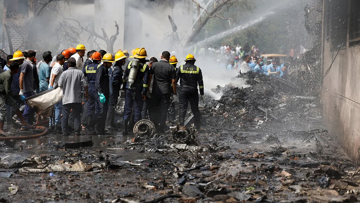 Požar na mjestu nesreće