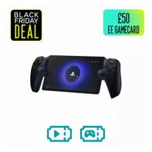 PlayStation Portal Remote Player u Midnight Black paketu od 24 mjeseca s £50 EE GameCard i više