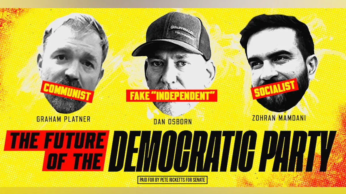 Predizborni plakat senatora Petea Rickettsa