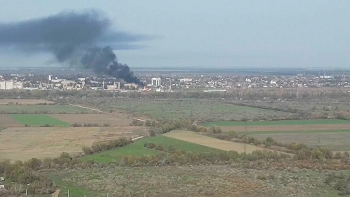Napad na energetiku i luku regije Odesa