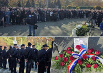 Hrvatska − I građani iz Dubrovnika u Vukovaru, počeo je sprovod Jean-Michela Nicoliera