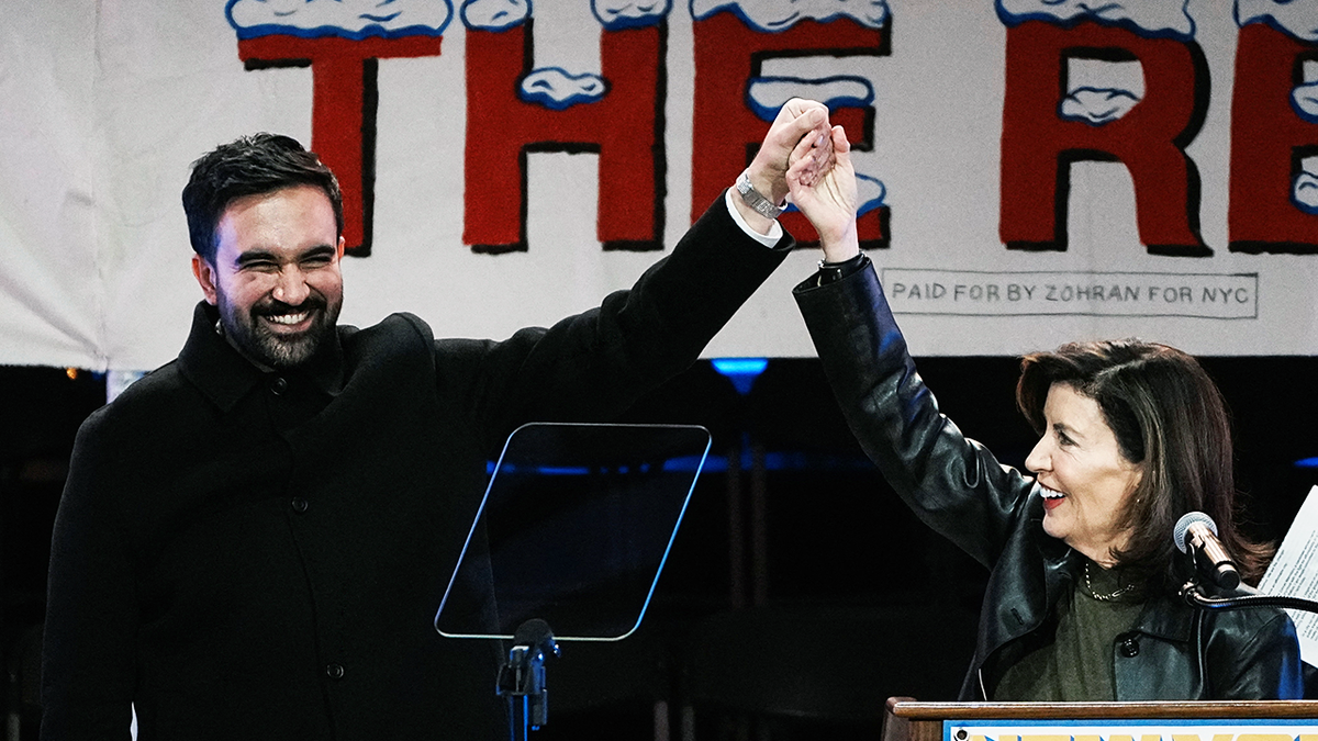 Zohran Mamdani i Kathy Hochul