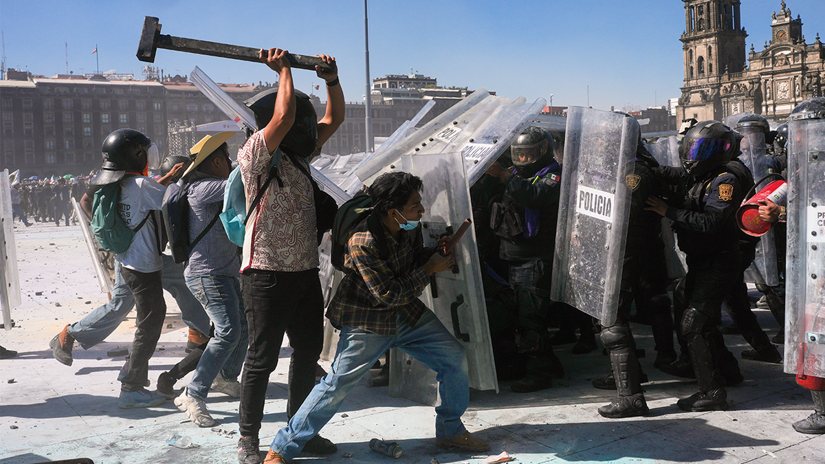 Prosvjed u Mexico Cityju, subota, 15. studenog 2025.