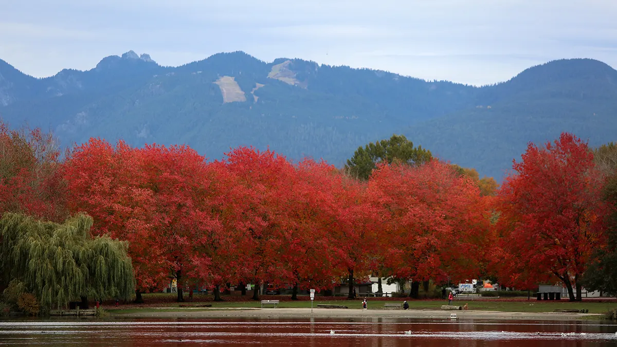 Planine u blizini jezera Trout, Kanada