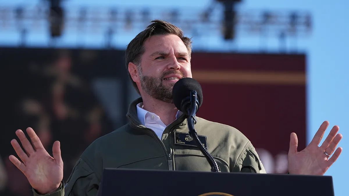 JD Vance govori na 250. obljetnici Marinskog korpusa.