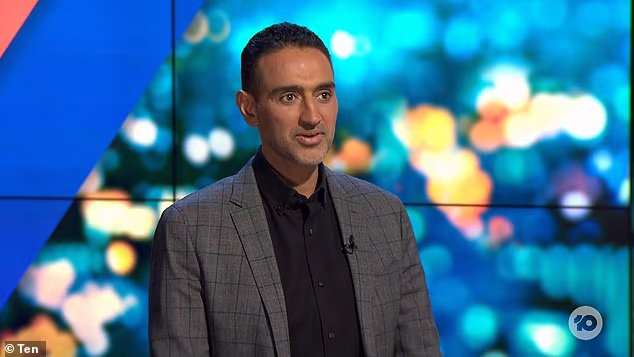 Na slici: voditelj projekta Waleed Aly. Neki su komentatori s oduševljenjem spomenuli otkazivanje emisije u svjetlu tweeta