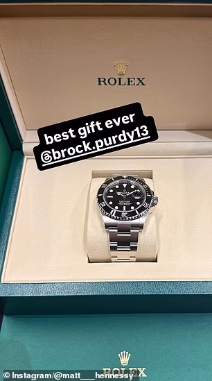 Purdy im je poklonio Rolex satove