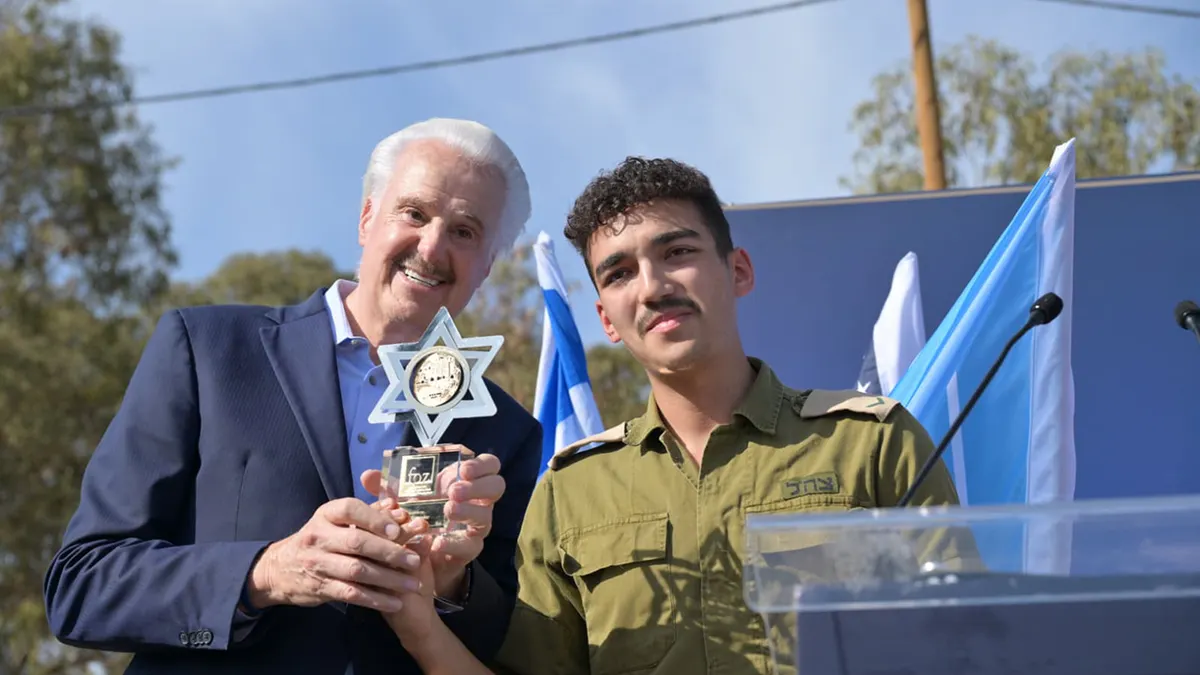 Eden Alexander i Mike Evans u Izraelu.