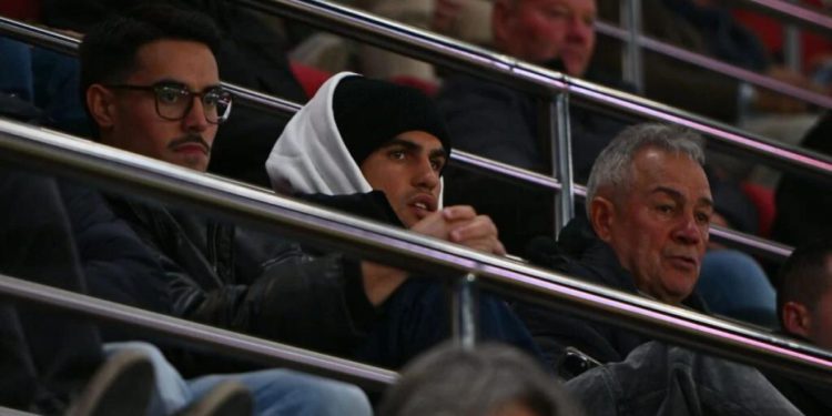 Alcaraz na stadionu da vidi Real Murciju