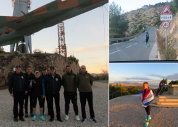 Branko Šubić pretrčao 53 kilometra od Prevlake do Srđa i odao počast dubrovačkim braniteljima