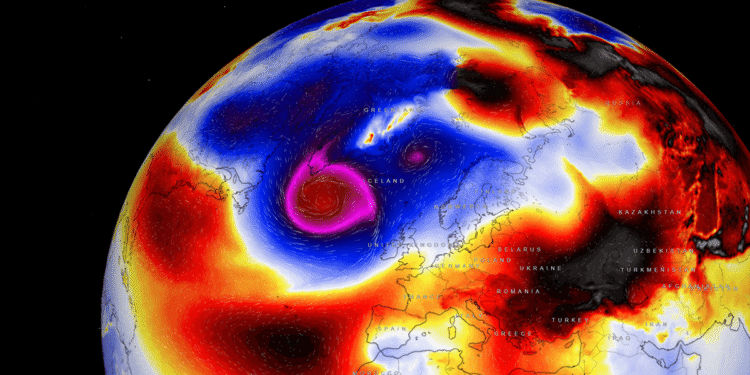 ‘Ciklonska bomba’ juri prema Europi: Tlak pada brže nego ikada, moguć kaos