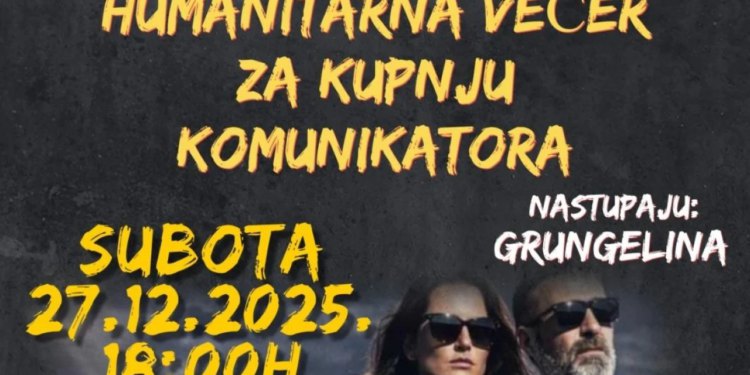 D8 Rock Cafe i Moto klub Beštije, u suradnji s udrugom Zaratinići, pozivaju na humanitarnu akciju za kupnju komunikatora