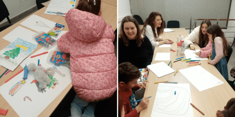 Djeca u Splitu stvarala blagdansku čaroliju uz priču o Božićnoj Zvijezdi s Marjana