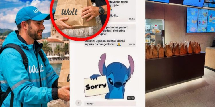 Dobio hranu tri sata nakon narudžbe, vratili mu pola iznosa: ‘Narudžbe za vani su samo stale u papirnatim vrećicama, nitko ih nije preuzimao…’