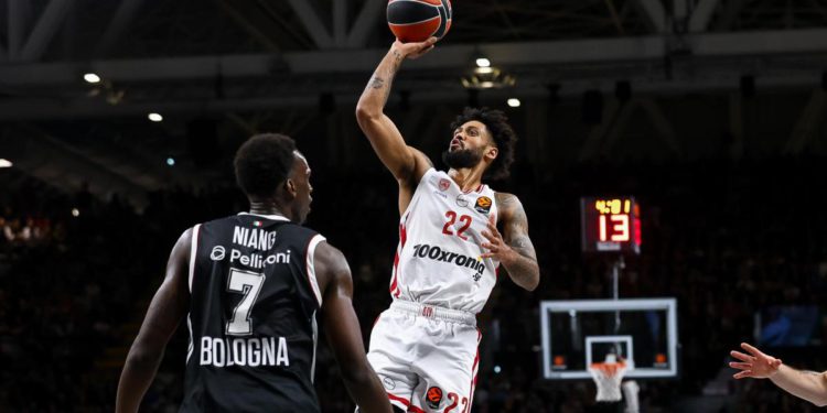 Euroliga, poredak snaga nakon 18 dana: pozicije Milana i Bologne