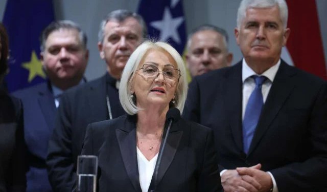 FOTO Božićni prijem u Sarajevu: Tko je sve bio među uzvanicima Borjane Krišto