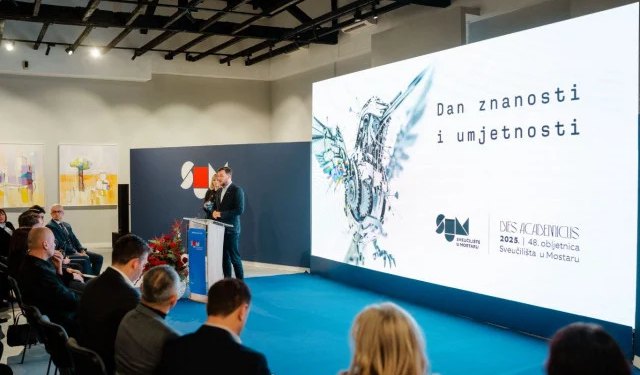 FOTO Dan znanosti i umjetnosti: Sveučilište u Mostaru predstavilo istraživanja, inovacije i umjetničke projekte