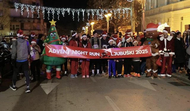 FOTO Više od stotinu trkača na Advent Night Runu u Ljubuškom