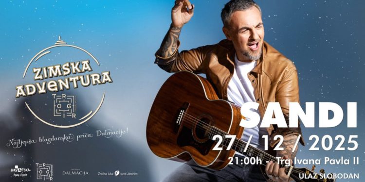 Glazbena večer pod zvijezdama: Sandi će večeras rasplesati Trogir